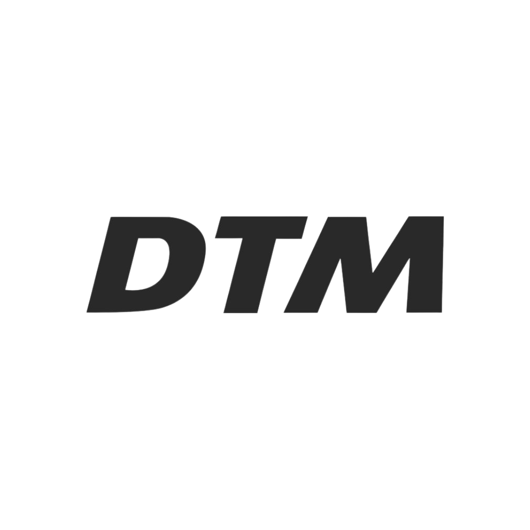 Das Logo der DTM (Deutsche Tourenwagen-Masters)